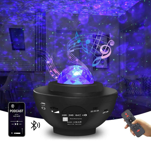 Galaxy Projector Starry Sky LED Night Light - WORLD OF ABDUL